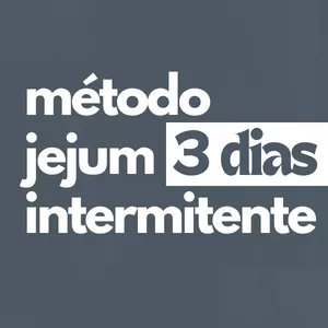 Imagem de capa para o Ebook Método Jejum Intermitente 3 Dias
