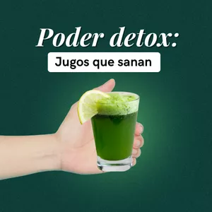 Imagen de portada para Ebook Poder detox: jugos que sanan