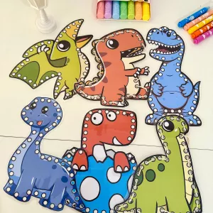 Imagem de capa para o Ebook Alinhavos dos Dinossauros