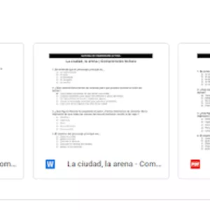 Imagen de portada para Curso online Comprensión lectora para el cuento "La ciudad, la arena" de Ángel Hoyos Calderón