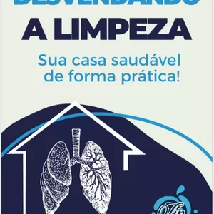 Imagem de capa para o Ebook Desvendando a Limpeza: Sua casa saudável de forma pratica