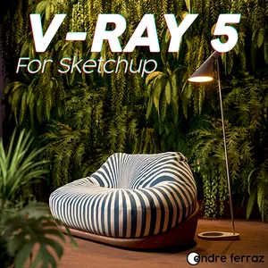Imagem de capa para o Curso online V-ray 5 para SketchUp 