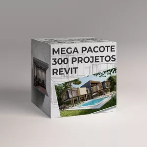 Imagem de capa para o Curso online Pacote de +300 Projetos Revit Prontos + 2 Bônus Exclusivos