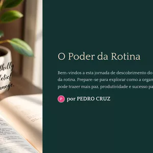 Imagem de capa para o Ebook  O poder da Rotina