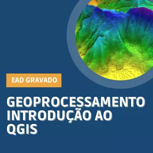 Imagem de capa para o Curso online Geoprocessamento - Introdução ao QGIS