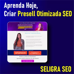Curso de Presell Otimizada SELIGRA SEO por Formato 8 Fabio Seligra