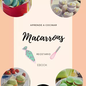 Imagen de portada para Ebook Recetario macarrons