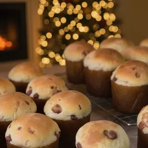 Imagem de capa para o Ebook Panetone artesanal com gotas de chocolate 