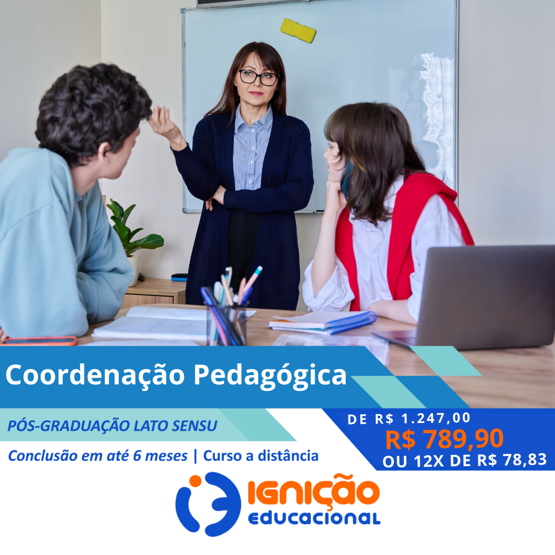 Imagem do curso Pós-Graduação em Coordenação Pedagógica