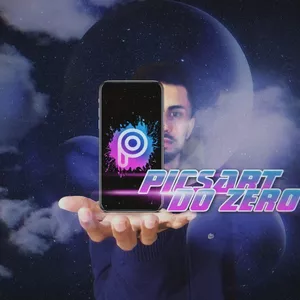 Imagem de capa para o Curso online Picsart do Zero - Método Edições Incríveis 