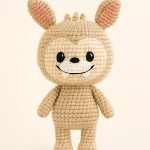 Imagem de capa para o Ebook 🧶 Labubu Amigurumi – Crochet PDF 