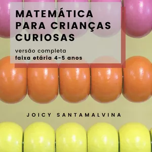 Imagem de capa para o Ebook Matemática para crianças curiosas 4-5 anos