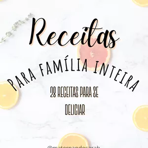 Imagem de capa para o Ebook Receitas para Família Inteira