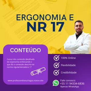 Imagem de capa para o Curso online Normas Regulamentadora 17