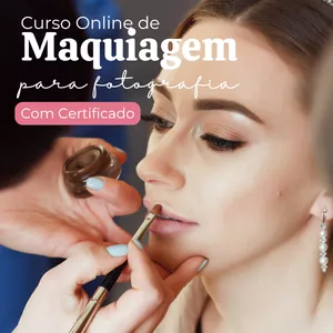 Curso Maquiagem para Fotografia
