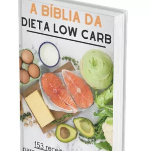Imagem de capa para o Ebook LOW CARB