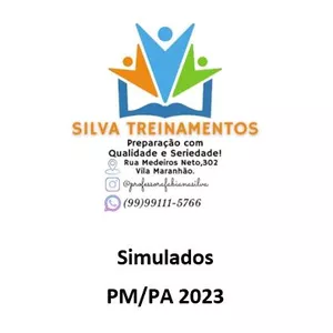 Imagem de capa para o Ebook 06 Simulados PM/PA 2023- Professora Fabiana Silva