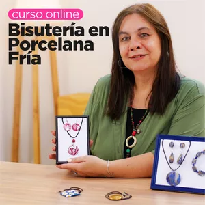 Imagen de portada para Curso online Bisuteria con porcelana fría