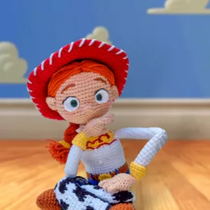 Imagem de capa para o Ebook E-book Jessie Cowgirl amigurumi