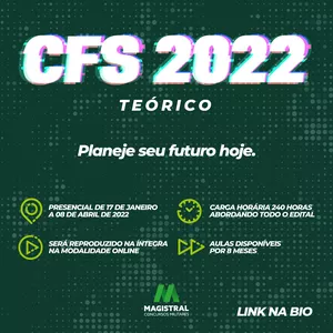 Imagem principal do produto CFS 2022