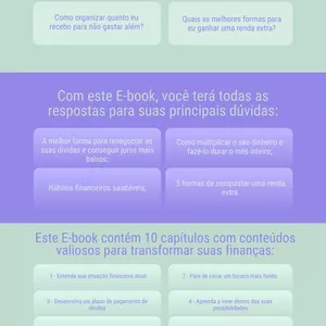 Imagem de capa para o Ebook DÍVIDA ZERO