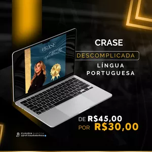Imagem de capa para o Ebook CRASE - PORTUGUÊS DESCOMPLICADO