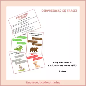 Imagem de capa para o Curso online Compreensão de frases