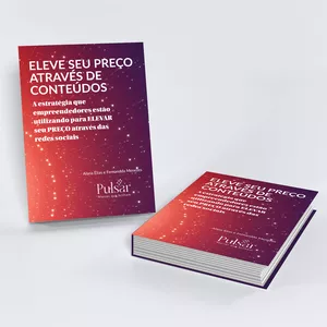 Imagem de capa para o Ebook Guia Como Elevar seu Preço Através de Conteúdos