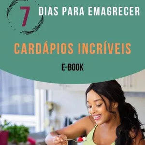 Imagem de capa para o Ebook 7 dias para emagrecer