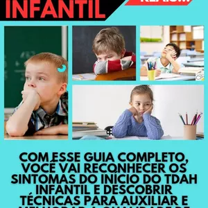 Imagem de capa para o Ebook Descubra o TDAH infantil 