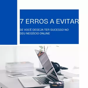 Imagem de capa para o Ebook Erros que você não pode cometer se quer ter um negócio online de sucesso