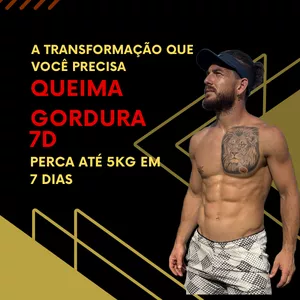 Imagem de capa para o Curso online QUEIMA GORDURA 7D