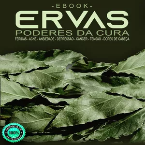 Imagem de capa para o Ebook ERVAS - PODERES DA CURA