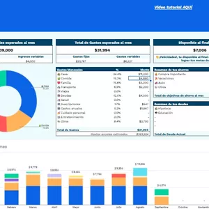 Imagen de portada para Ebook Organiza tu Dinero: Plantilla Financiera Esencial para Todos