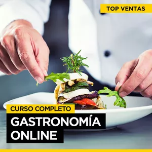 Imagem principal do produto Gastronomía Internacional Online: 7 cursos incluidos