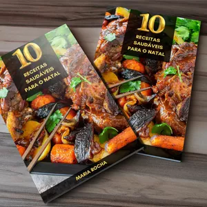 Imagem de capa para o Ebook 10 Receitas Saudáveis para o Natal