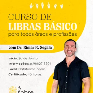 Imagem de capa para o Curso online Curso Básico de Libras para todos