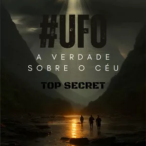 Imagem de capa para o Ebook #UFO - A verdade sobre o céu - TOP SECRET