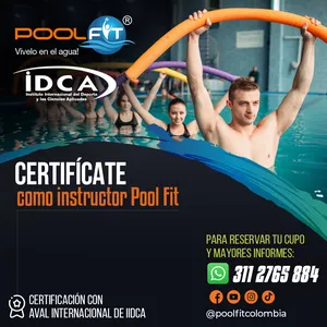 Imagen de portada para Curso online Certificación Instructor de Aquafitness POOL FIT: Amplía tus Servicios y Obtén Ingresos Adicionales