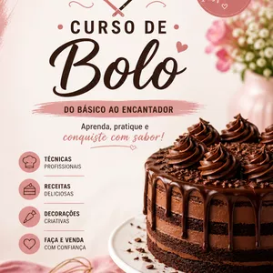 Imagem do curso Doce Perfeição: Bolo de Chocolate Irresistível