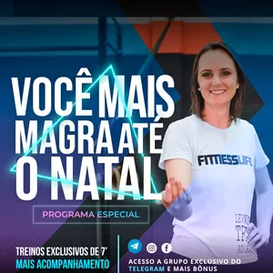 Imagem de capa para o Ebook DESAFIO - VOCÊ MAIS MAGRA ATÉ O NATAL