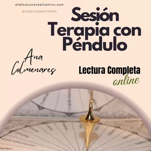 Imagen de portada para Curso online Sesión Terapia con Péndulo