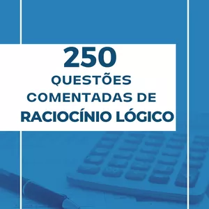 Imagem de capa para o Ebook 250 Questões Comentadas de RLM - Prof. Yan Ribeiro