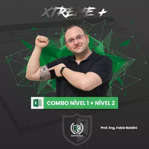 Imagem de capa para o Curso online Combo Curso de Excel Nível Xtreme Nível 1 + Nível 2