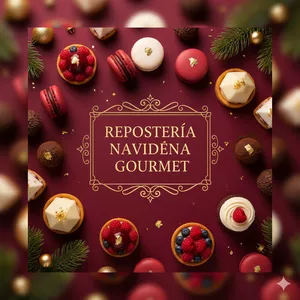 Imagen de portada para Curso online Ebook - Repostería Navideña Gourmet