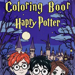 Cover image for Ebook Coloring Boor Harry Potter