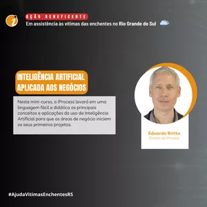 Imagem de capa para o Curso online Inteligência Artificial Aplicada aos Negócios