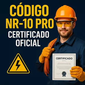 Imagem do curso Código NR-10 Pro – Certificado Oficial 