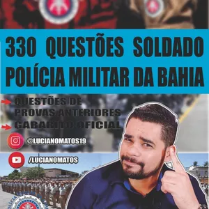 Imagem do curso 330 QUESTÕES PMBA SOLDADO - CADERNO DE QUESTÕES