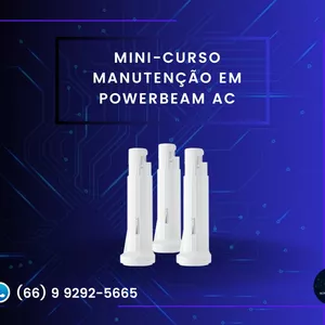 Imagem de capa para o Curso online Mini curso-Manutenção em Powerbeam AC 500